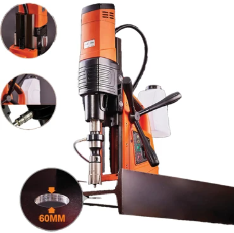 Maier MD-60X Manyetik Matkap Kılavuz Çekmeli 60 Mm