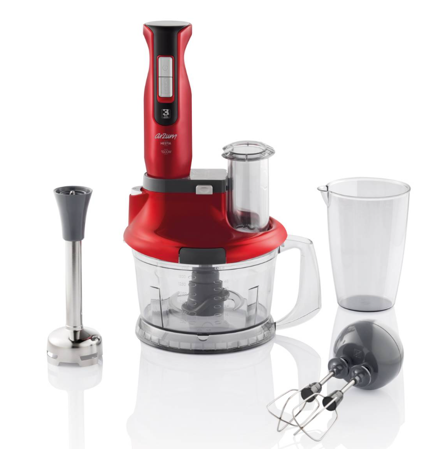 Arzum AR1058 Hestia 1500W Multi Blender Seti Nar