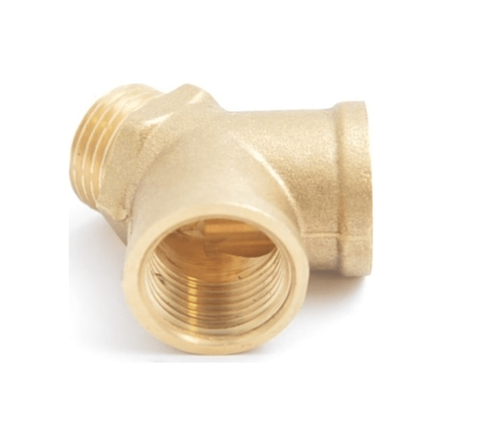 Sarı Pirinç ikili Çatal 1/2 Y