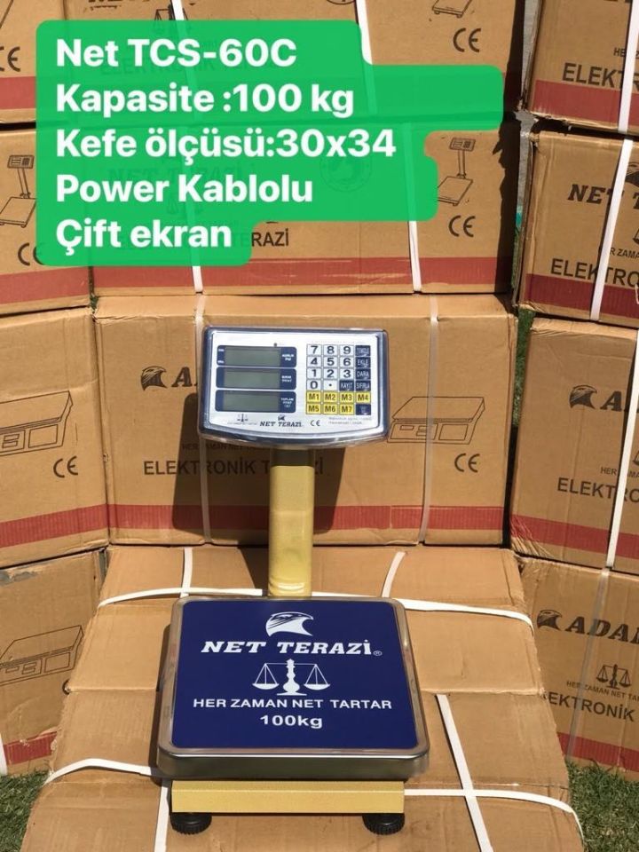 Terazi 100 Kg Dijital Ekran
