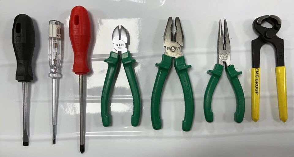 Alet Seti Plastik Takım Çantalı 14 Parça