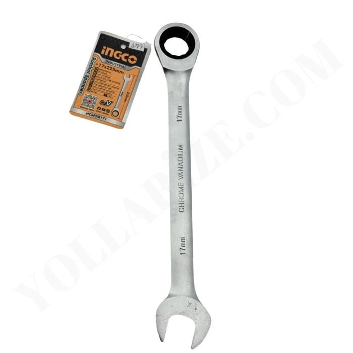 İngco Cırcır Kombine Anahtar 17 mm