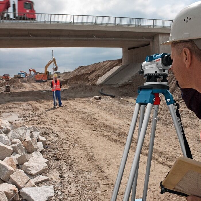 Bosch Gol 26 D Optik Nivelman - (Bt 160 Tripod+Gr 500 Mira)