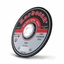 Karbosan Inox Kesici Taş 115x1x22 mm - Paslanmaz ve Metal Kesme Diski (İnce Taş)