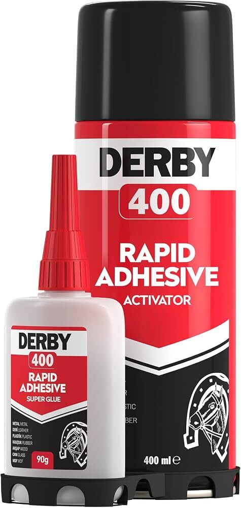 Derby 400ml MDF Hızlı Yapıştırıcı Seti