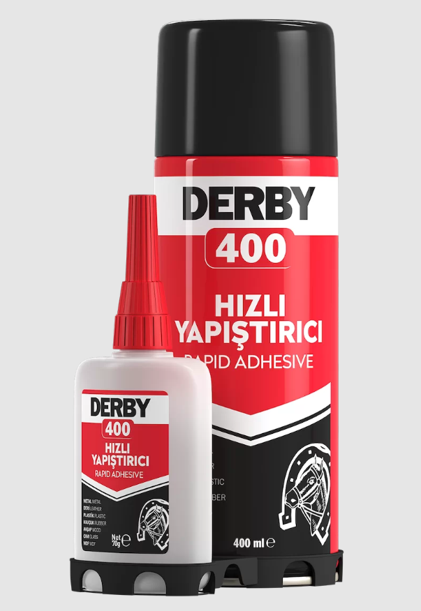 Derby 400ml Mdf Hızlı Yapıştırıcı Seti