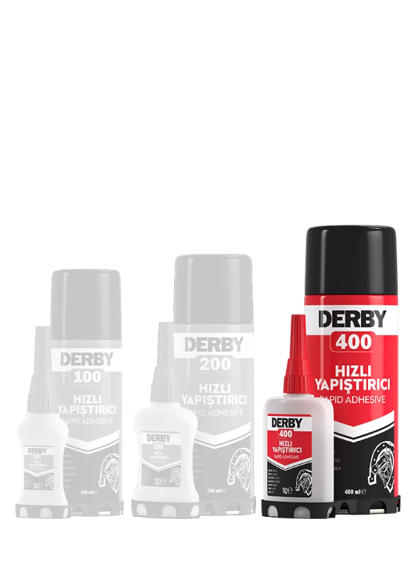 Derby 400ml Mdf Hızlı Yapıştırıcı Seti