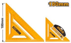 Ingco Açili Üçgen Cetvel Has20202 18 Cm