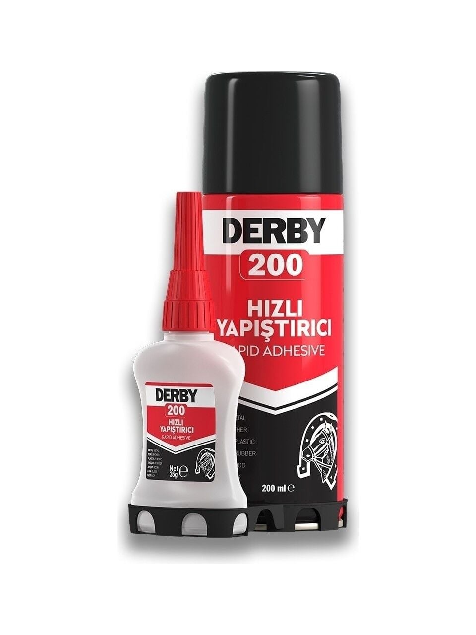 Derby 200ml MDF Hızlı Yapıştırıcı Seti