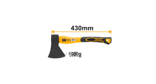 Ingco Fiberglass Saplı Balta 1000g Hax02010008