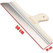 Dekor Eğri Saplı Ispatula Ahşap Saplı