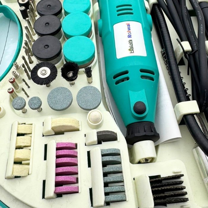 Rolwal 211 Parça Gravür Seti 6 Kademe Ayarlı 135 Watt 32000 Rpm