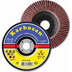 Flap zımpara 115 mm Nk 60 Kum Karbosan