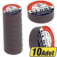 Globe Elektrik Banti Siyah 10 Adet