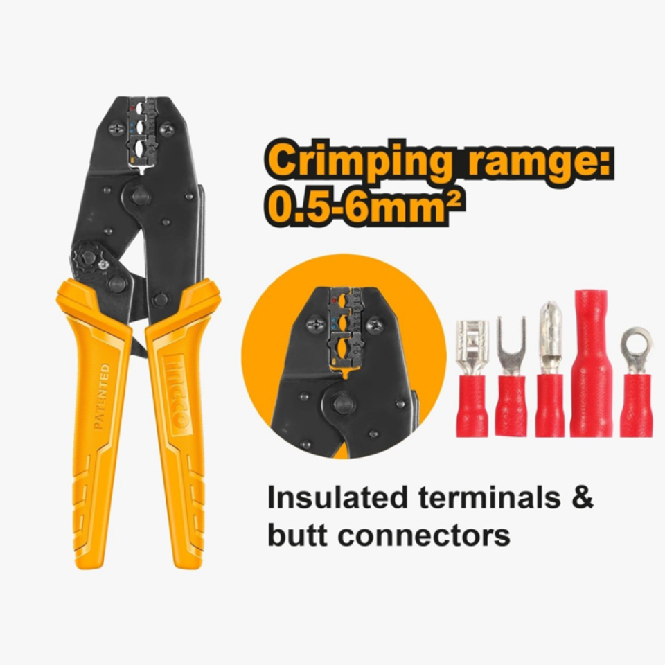Ingco Terminal Sıkma Pensesi 240mm Hrcpc0506