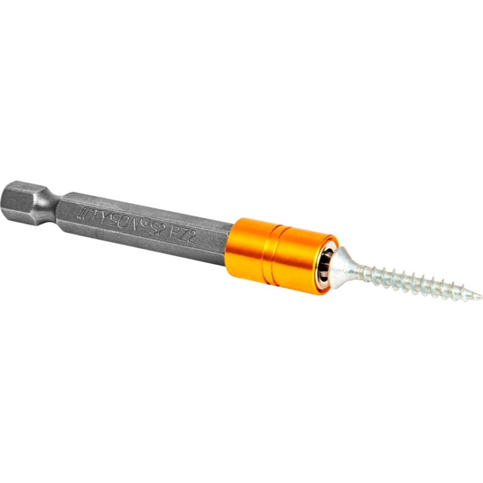 Tyson PZ2X65 mm S2 Çeliği Tek Yönlü Mıknatıs Uçlu Bits Uç
