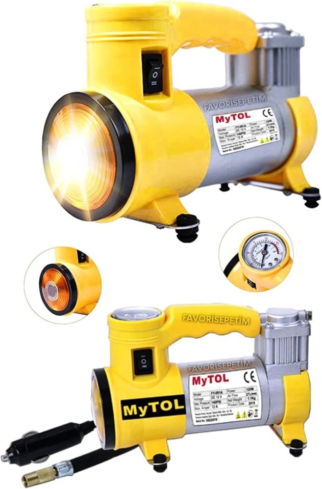 Mytol Fy-001A 12v Araç Kompresörü