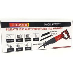 Felisatti Profesyonel Devir Ayarlı Tilki Kuyruğu Testere 1050W