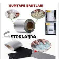 Tamir Bandi  Sakiz Bant 48-72-96 mm Gumtape 72 mm*2 mt