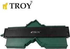 Troy 25902 Sabitleme Mandallı Kontur Mastarı 258mm