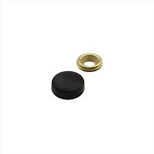 Vida Gizleme Kapağı Zamak 15mm Siyah[250 adet]