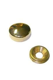 Vida Gizleme Kapağı Zamak 15mm Sarı [250adet]