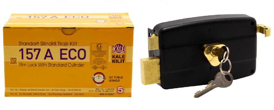 Kale Kilit 157A Eco Trajlı 70mm Karşılıksız