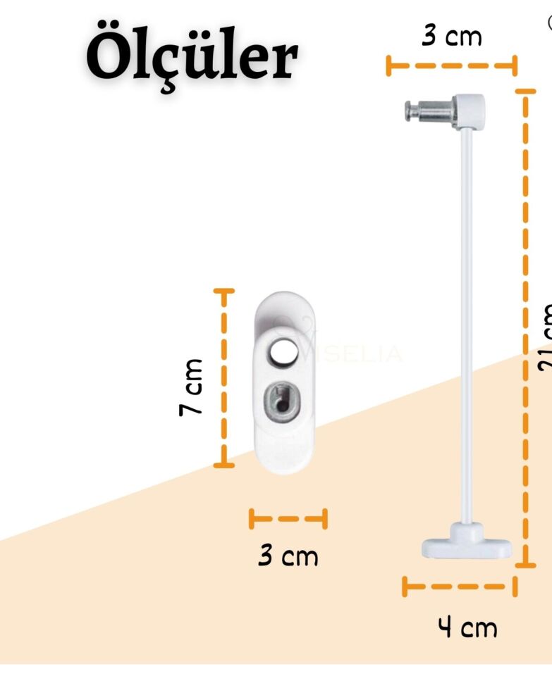 Emniyet Kilidi Çocuk Kilidi Halatlı Kidmix