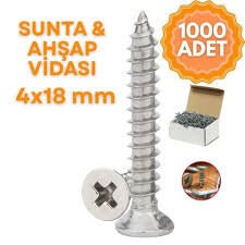 Sunta Vidası 4mm Serisi