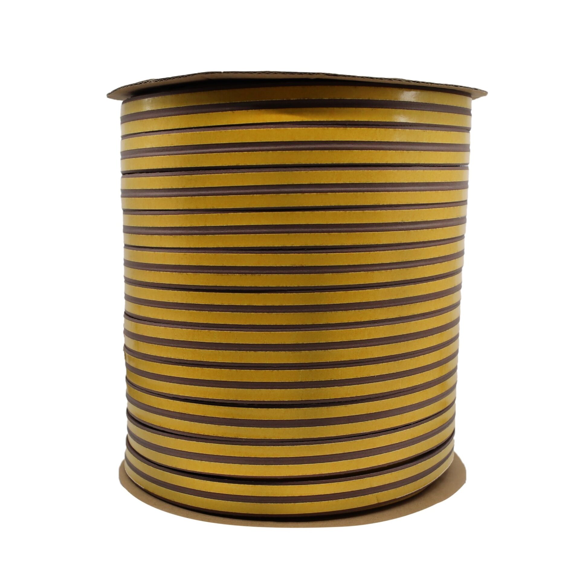 Kapı Pencere Fitili Kaucuk D Tip 2*50 Mt Kahverengi