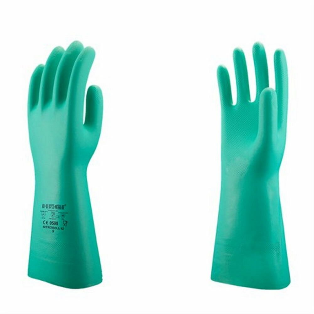 Yeşil Asit Eldiveni 42 cm 9no Hegi