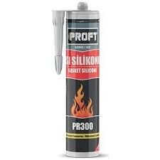 Proft Isı Silikonu Kırmızı 310 Ml (Pr300)