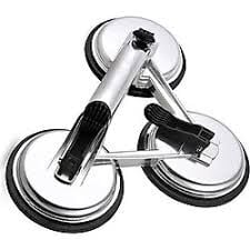 Cam Vantuzu 3 lü Alüminyum Bay-Tec