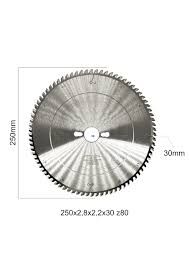 Freud Daire Testere Biçagi Alüminyum 250x2,8x30xZ80 Lu5b0201