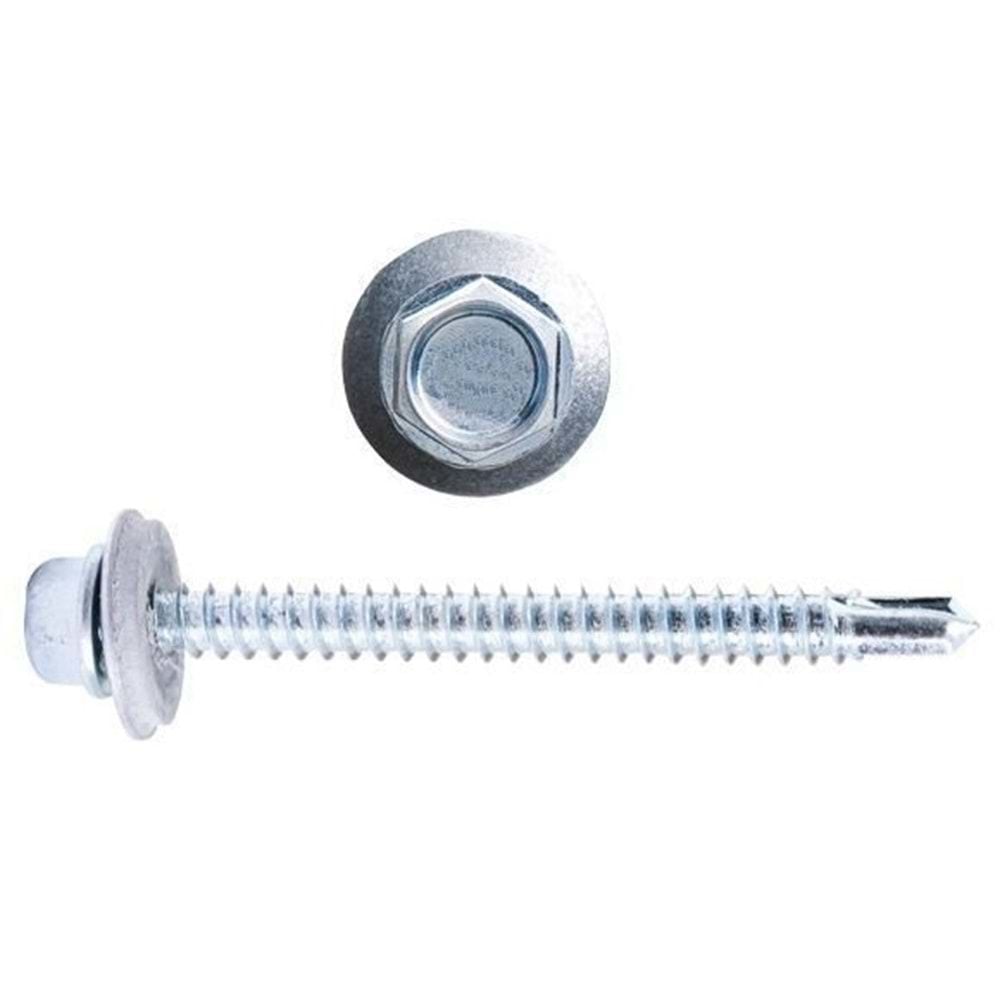 Çatı Vidası Matkap Uçlu 4.8-5.5-6.3 Ölçüleri 6 mm Deler