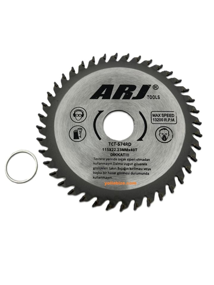 Ahşap Testere Kesici 115 mm 40 diş