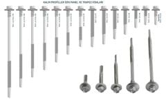 Çatı Vidası Trapez Matkap Uçlu 5,5 Ölçüleri 12 mm Deler