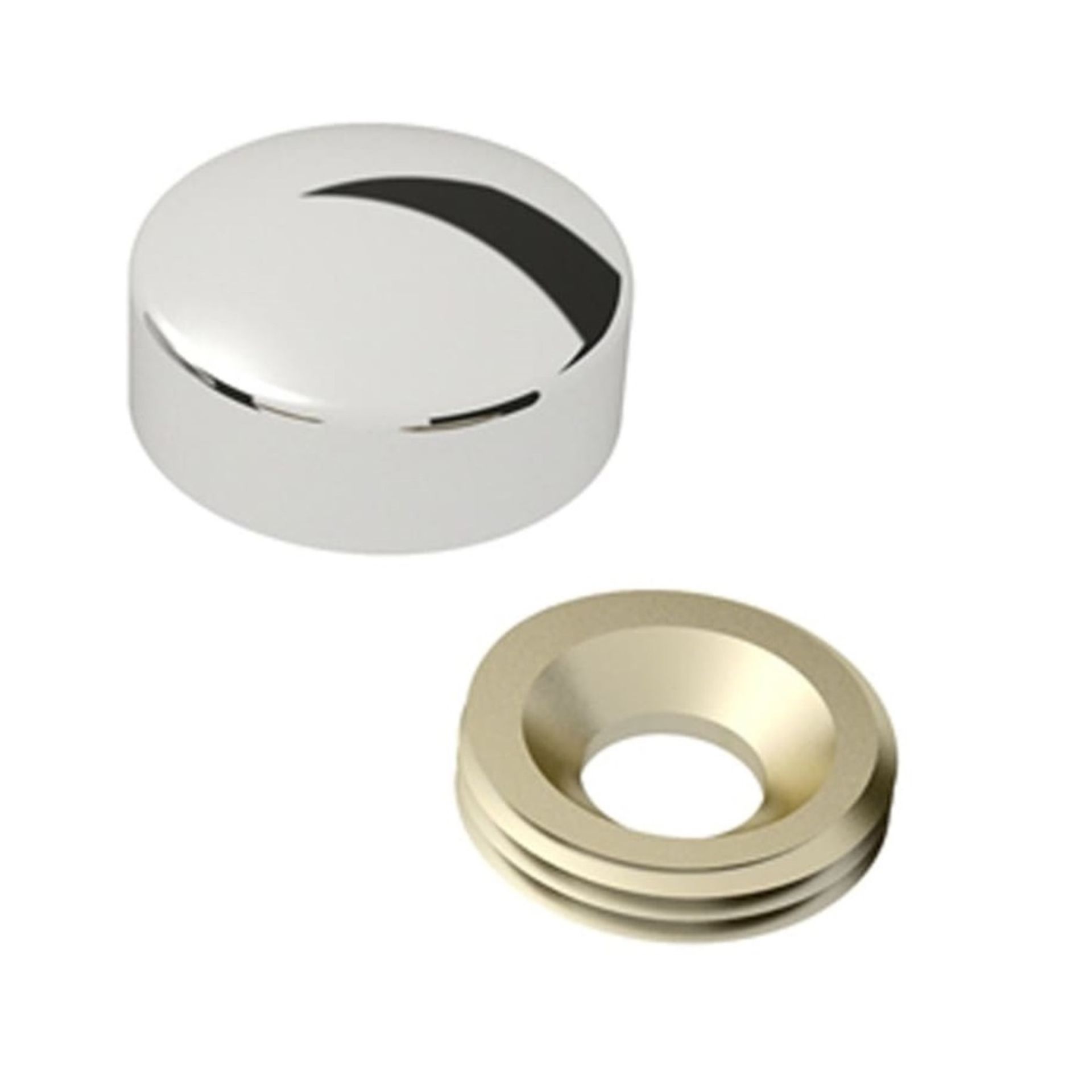 Vida Gizleme Kapağı Zamak 15mm