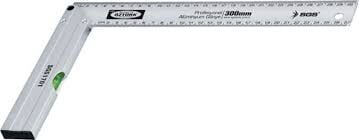 Alüminyum Su Terazili Gönye 50 Cm