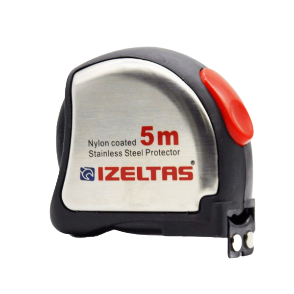 İzeltaş Şerit Metre Krom 5 Metre