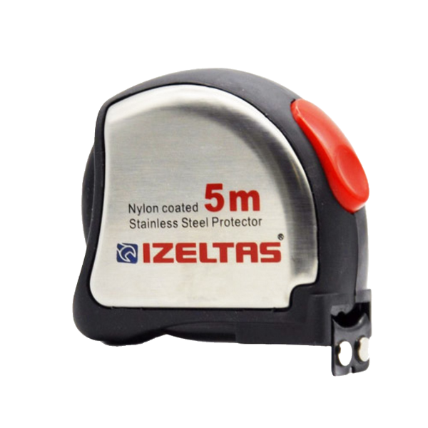 İzeltaş Şerit Metre Krom 5 Metre