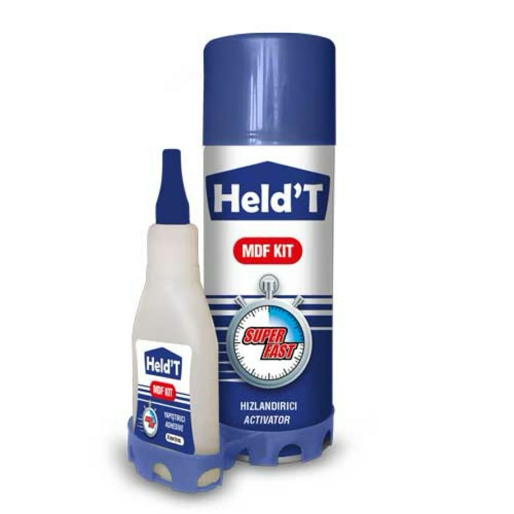 Held'T 400ml Mdf Hızlı Yapıştırıcı Seti