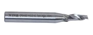 Evar Tek Ağız Alüminyum ve PVC Freze 6*8*20*100 mm