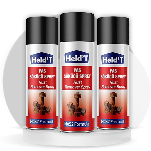 Pas Sökücü Sprey 400 ml Held'T (MoS2 Formül)