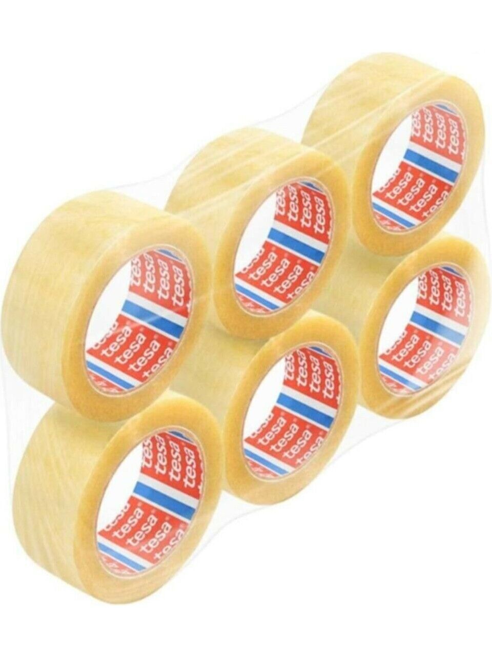 Tesa 4263 Doğal Kauçuk Koli Bandı Şeffaf 100m x 45 mm 12 Adet