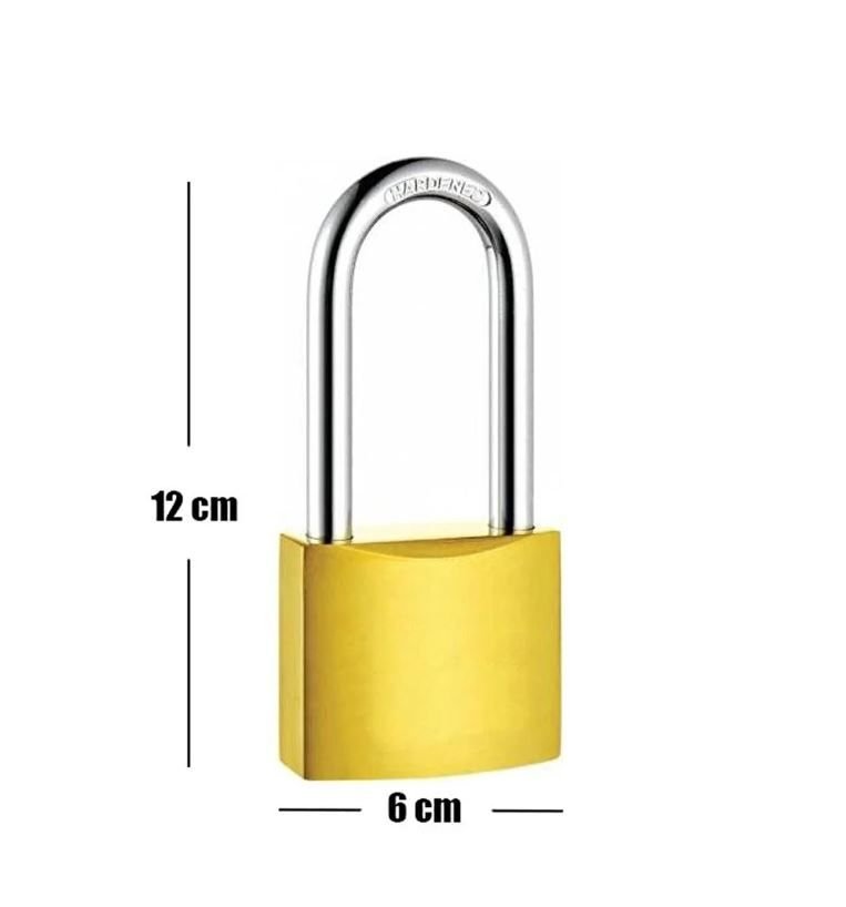 Std Sarı Uzun Kanca Asma Kilit 63 Mm