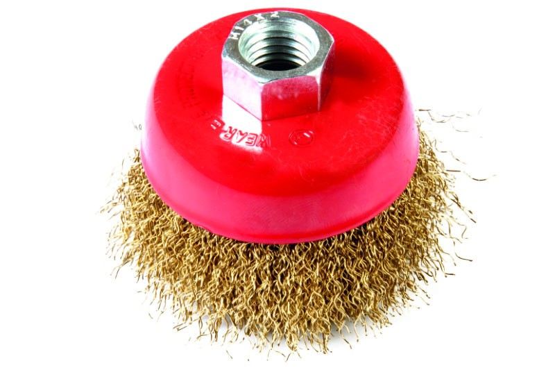 Saçaklı Çanak Fırça 100MM