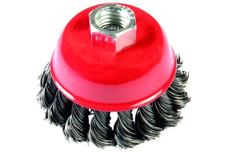 Burgulu Çanak Fırça 100MM