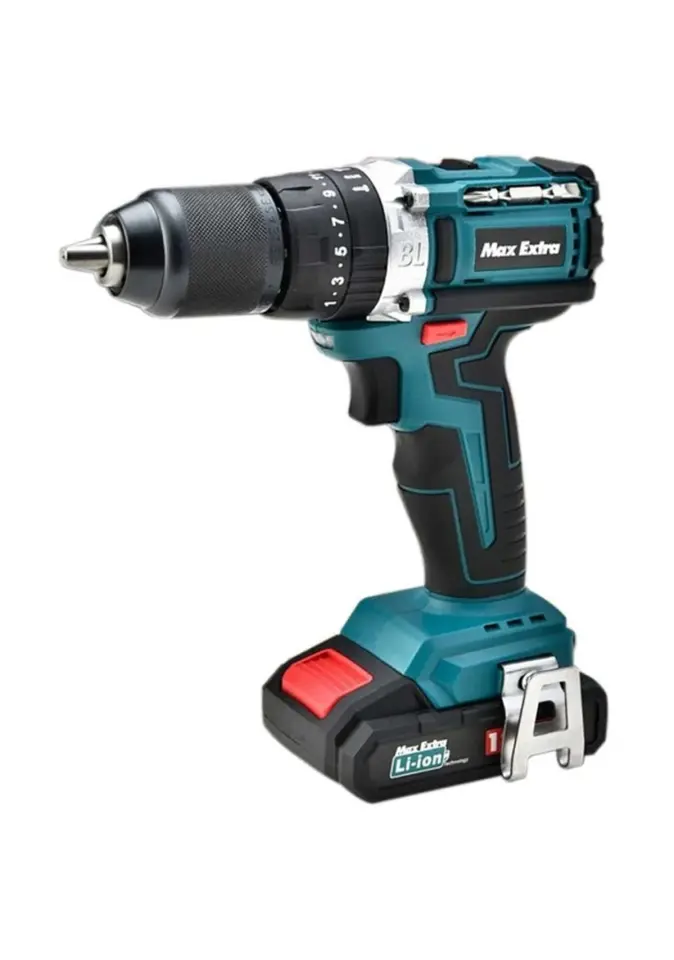 Max-Extra MXP2944D Darbeli Vidalama Çift Akü 18V 2.0Ah Kömürsüz