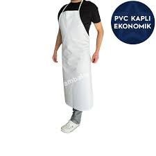 Beyaz Pvc Su Geçirmez Önlük 70*100